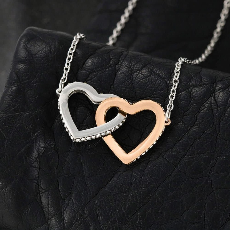 Heart Pendant Necklace Gift for Daughter from Mom